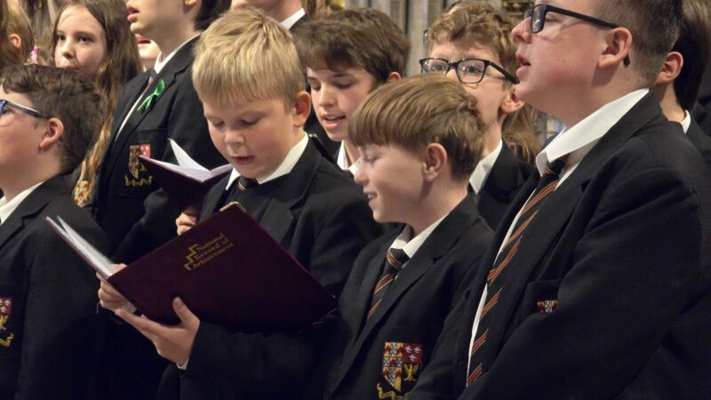 Image for the Tweet beginning: Year 7 Dedication Service -