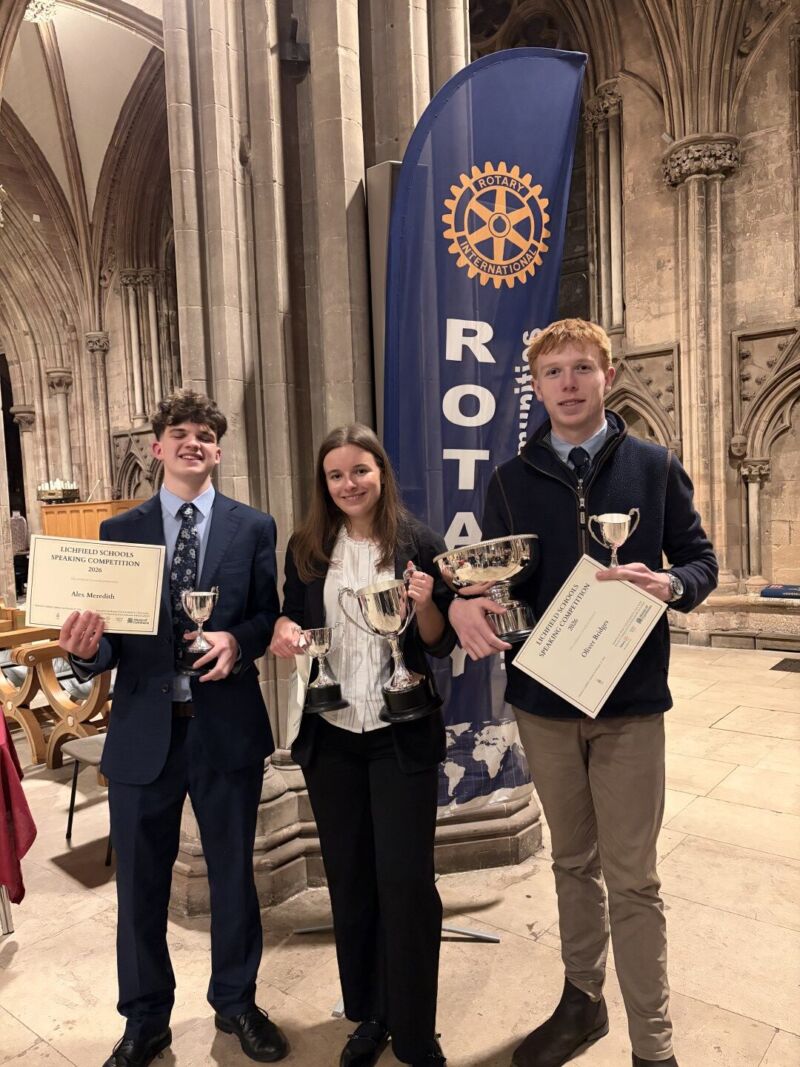 Image for the Tweet beginning: Friary students win Public Speaking